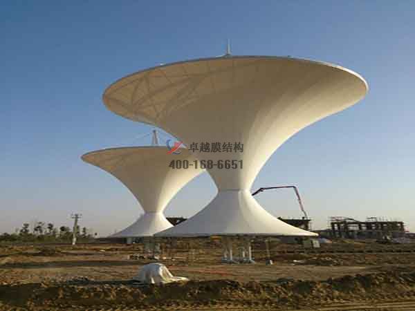 青岛张拉膜结构景观小品【案例图片】